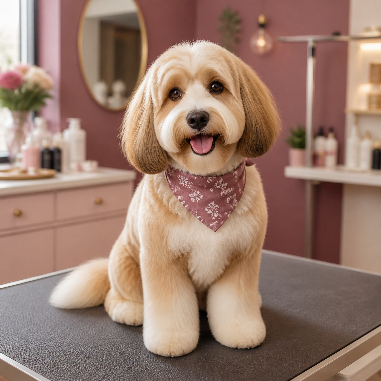 A well-groomed cat